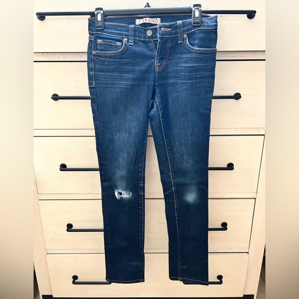 J brand jeans size 25 in dark blue